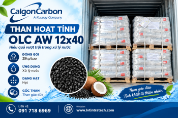 Than hoạt tính Calgon carbon OLC AW 12x40